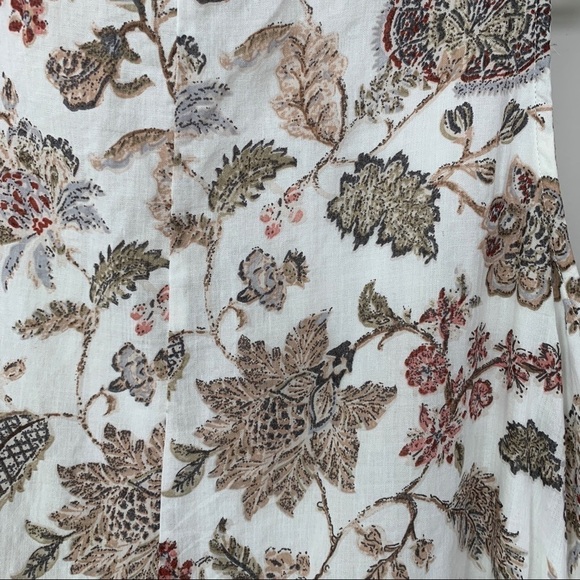 Umgee Floral Tank Dress With Lace Detail Size M - Picture 6 of 6